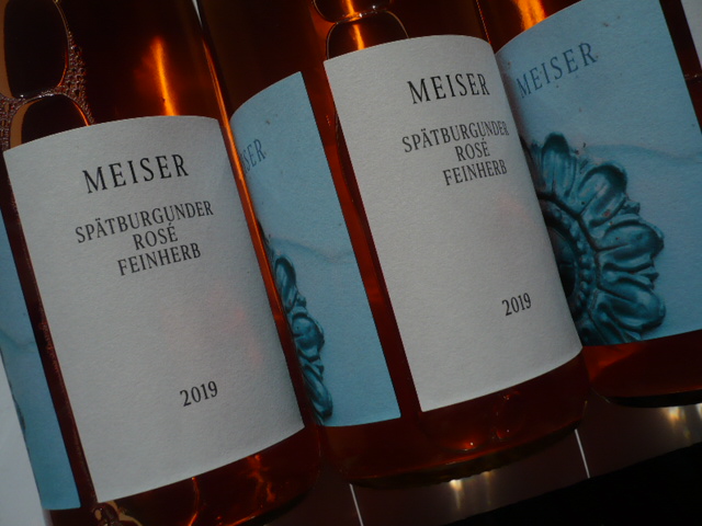 2019er SPÄTBURGUNDER ROSÉ feinherb Gutswein, Weingut Meiser -0,75l-