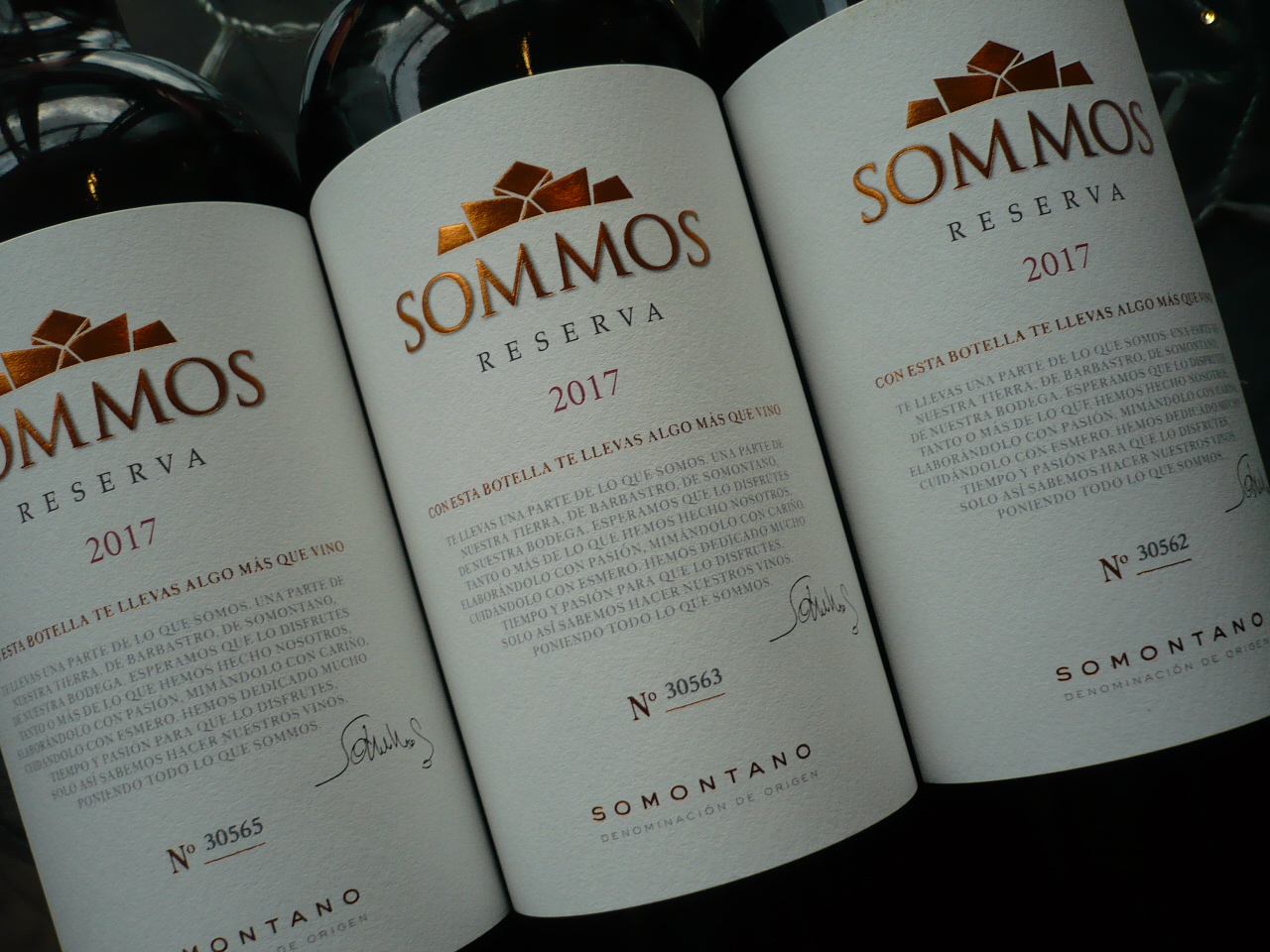 2017er SOMMOS Reserva, Bodegas Sommos, Somontano DO -0,75l-
