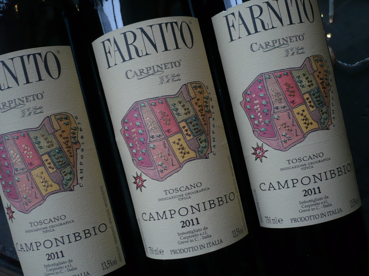 2011er CAMPONIBBIO Farnito igt, Carpineto -0,75l-