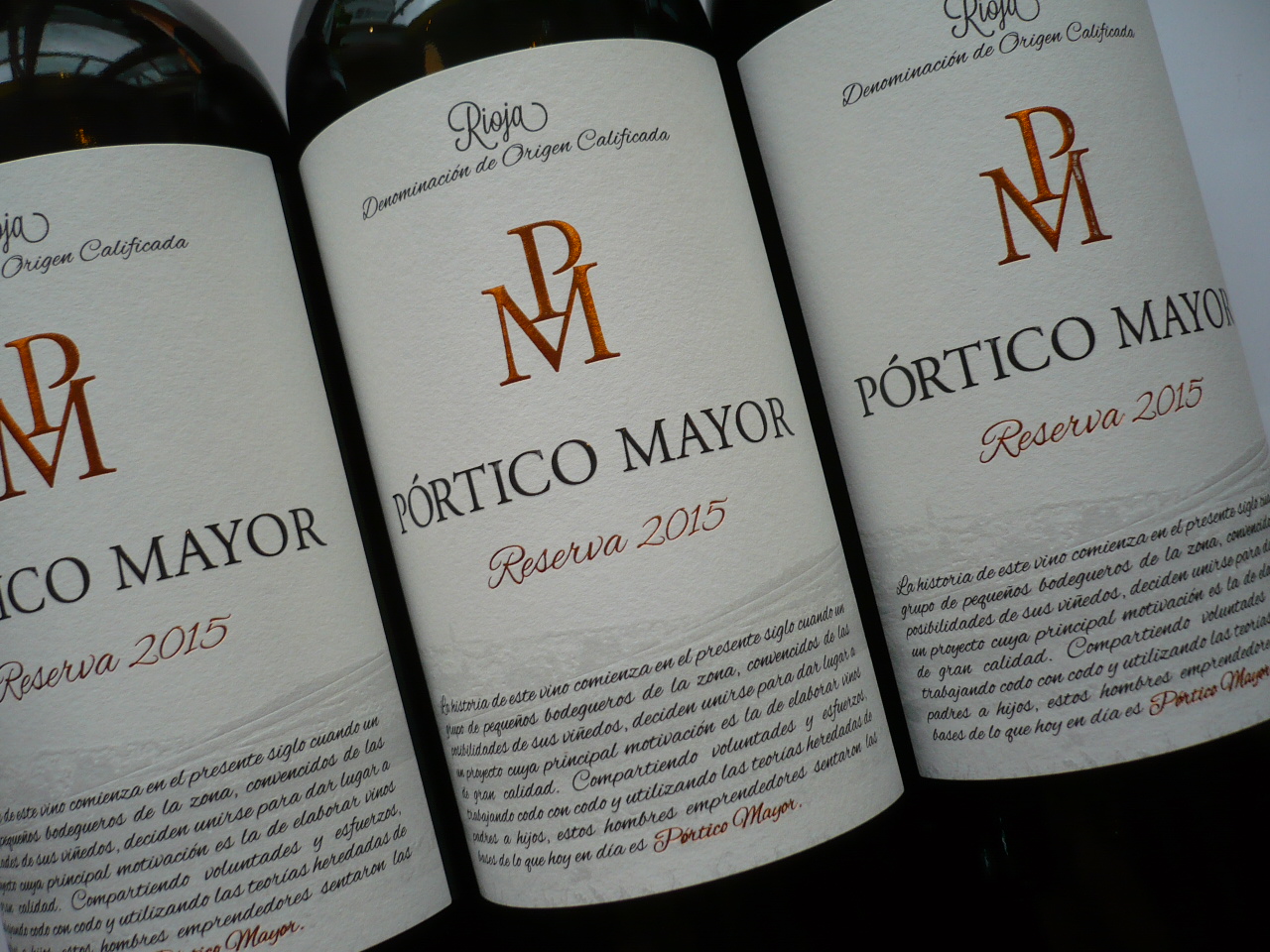 2015er PORTICO MAYOR Reserva Rioja DOC -0,75-