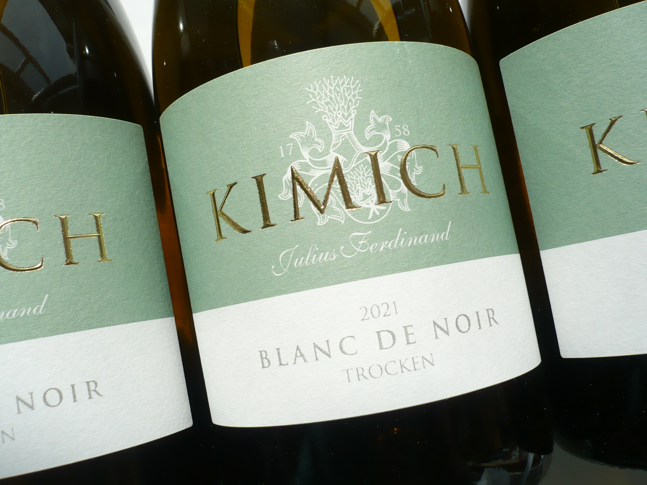 2021er BLANC DE NOIR Qba trocken, Weingut Kimich, Pfalz -0,75l- –  Weinhandel im Fedelhören | Weißweine
