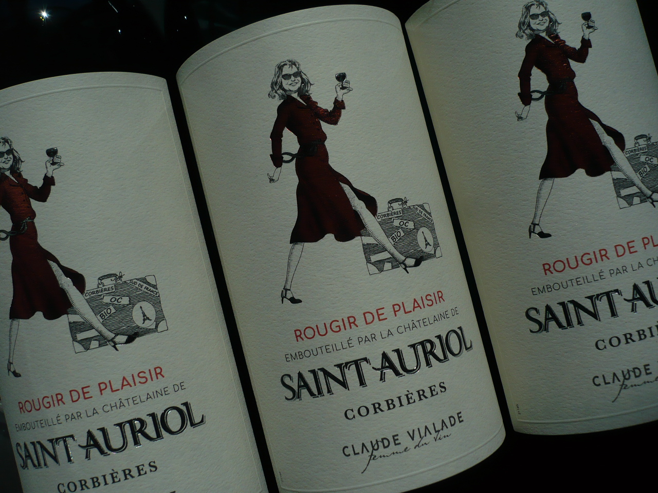 2020er SAINT – Weinhandel AURIOL Fedelhören Corbières Rouge, Chatelaine AOP im -0,75l