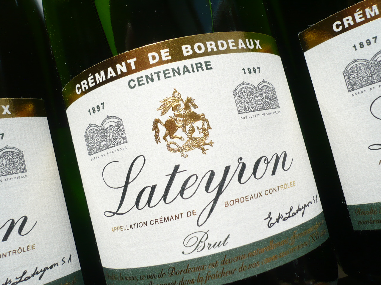 CRÉMANT DE BORDEAUX “Lateyron” brut AOP -0,75l- – Weinhandel im Fedelhören