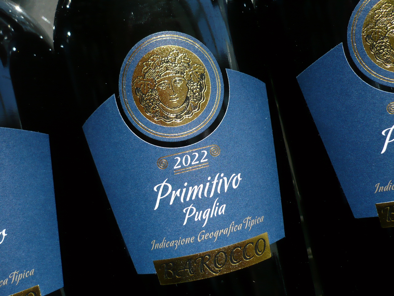 – im 2022er Weinhandel -0,75l- Barocco Fedelhören igt PRIMITIVO