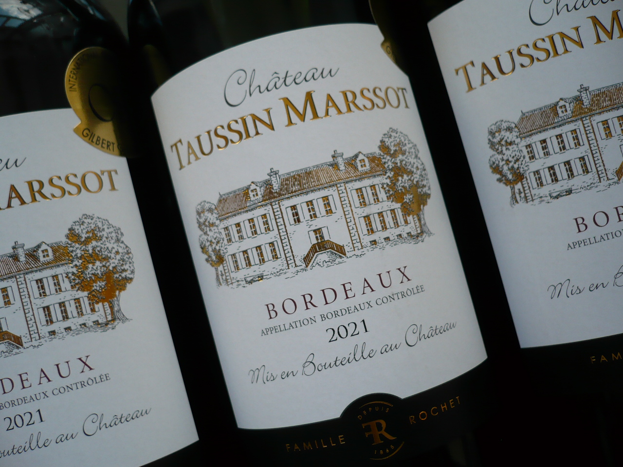Fedelhören TAUSSIN im Rouge Weinhandel aop 2021er – -0,75l- MARSSOT CHATEAU Bordeaux