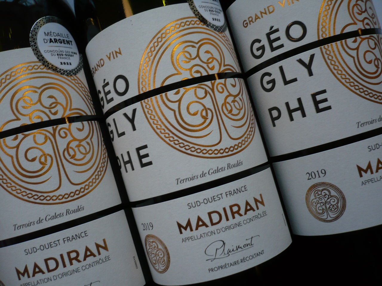 2019er GÉOGLYPHE Grand Vin Madiran AOC, Producteur Plaimont -0,75-
