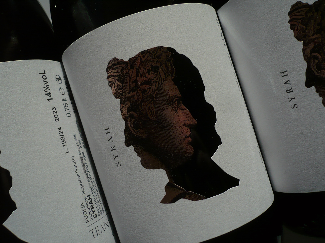 2023er SYRAH ''Otre'' igp, Cantine Teanum, Apulien -0,75-