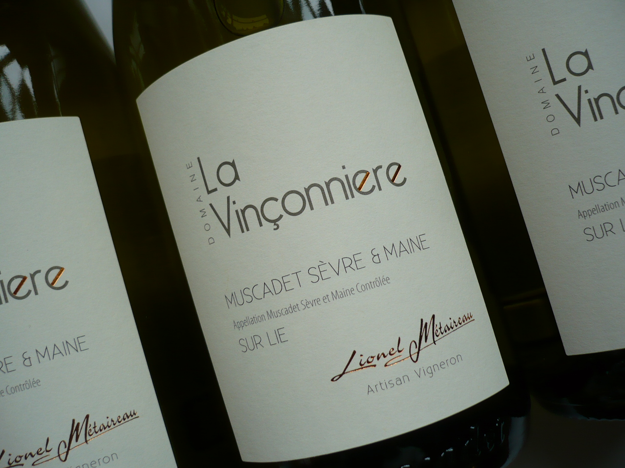 2024er MUSCADET Sèvre Et Maine Sur Lie AOC, Domaine De La Vinconnière -0,75-