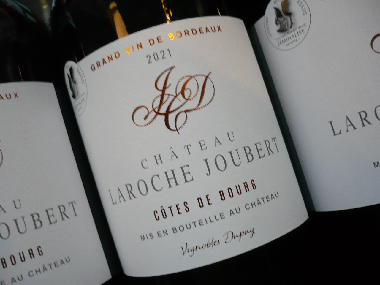 2021er CHATEAU LAROCHE-JOUBERT AOC, Cotes de Bourg -0,75l-