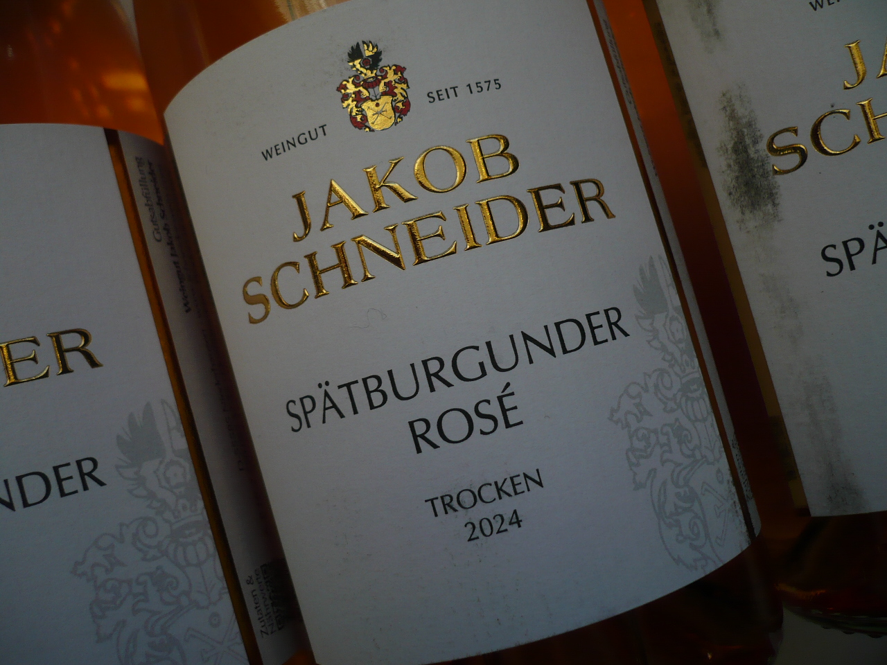 2024er SPÄTBURGUNDER Rosé QBA trocken, Jacob Schneider -0,75-