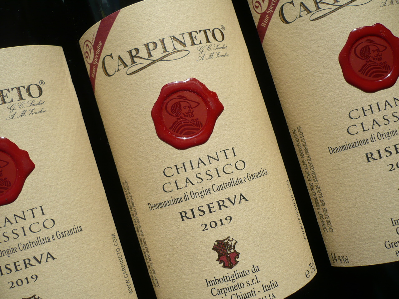 2019er CHIANTI CLASSICO RISERVA DOCG, Carpineto -0,75l-