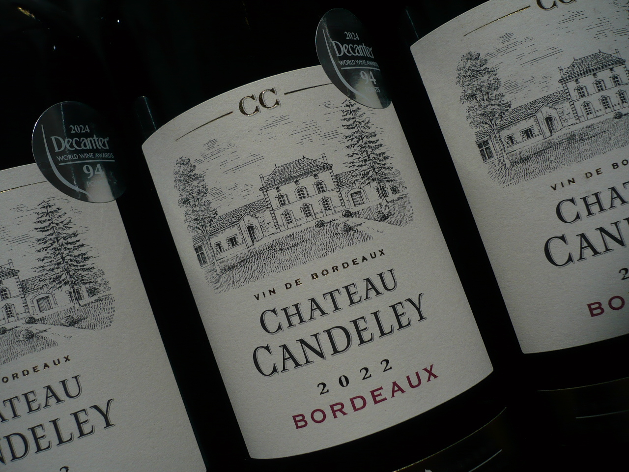 2022er CHATEAU CANDELEY Bordeaux Rouge AOC -0,75-