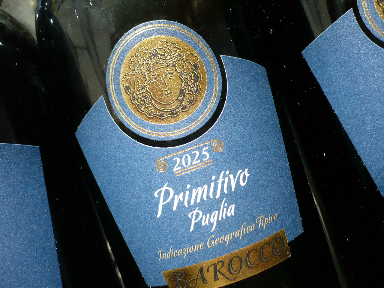 2025er PRIMITIVO Barocco igt -0,75l-