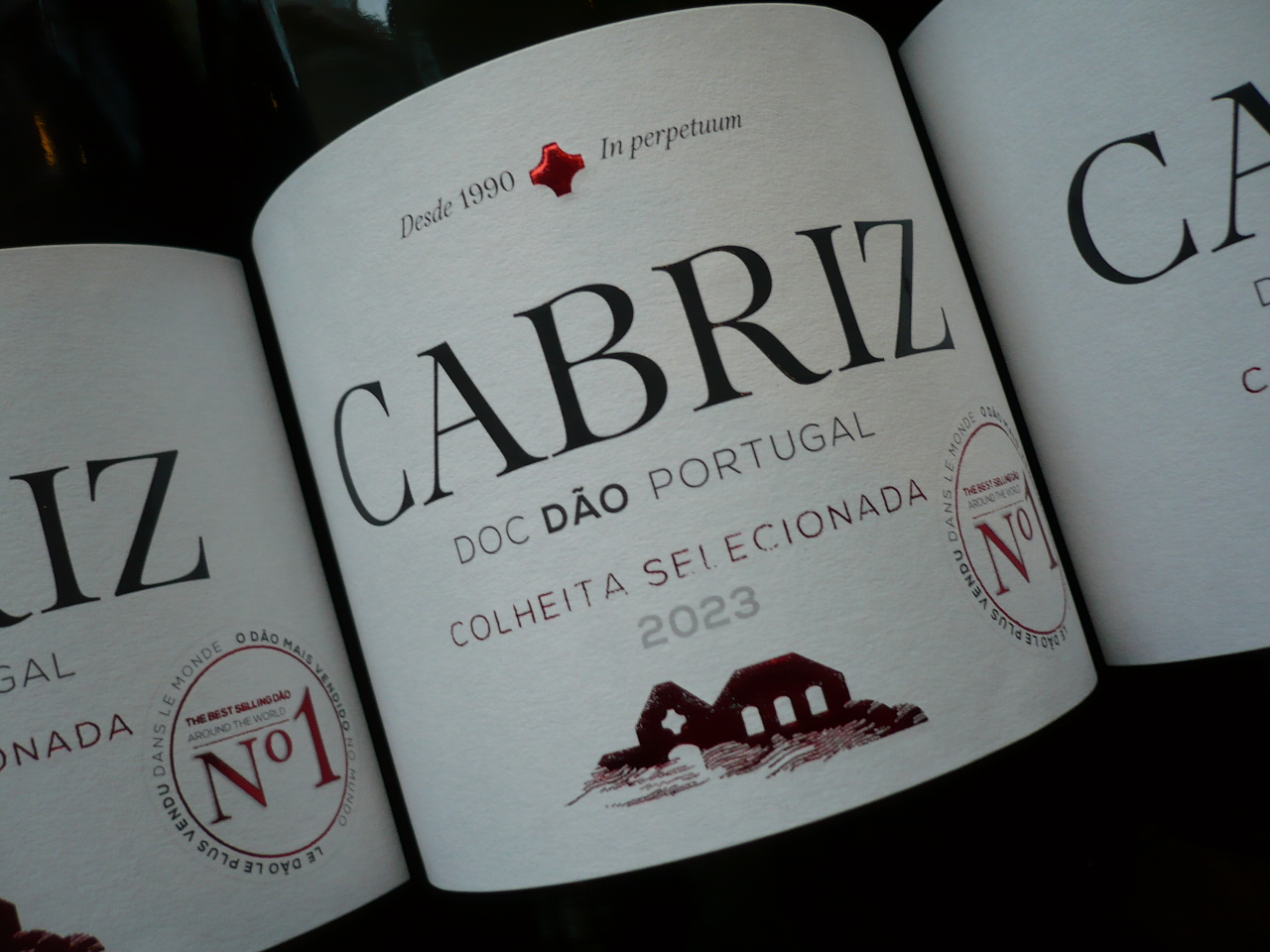 2023er CABRIZ Colheita Selecionada Tinto Dao DOC -0,75l-