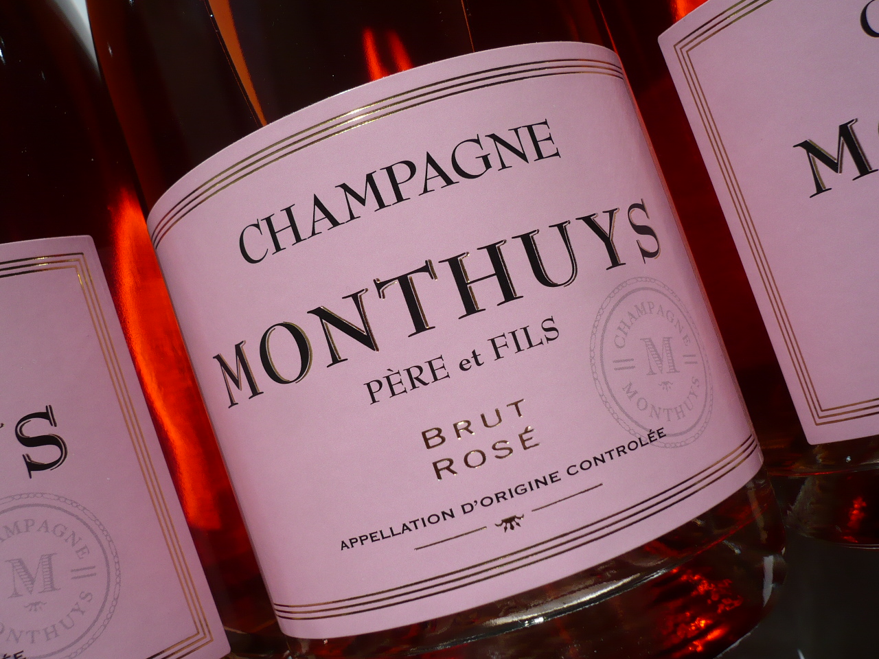 CHAMPAGNE MONTHUYS Brut Rosé AOC -0,75-