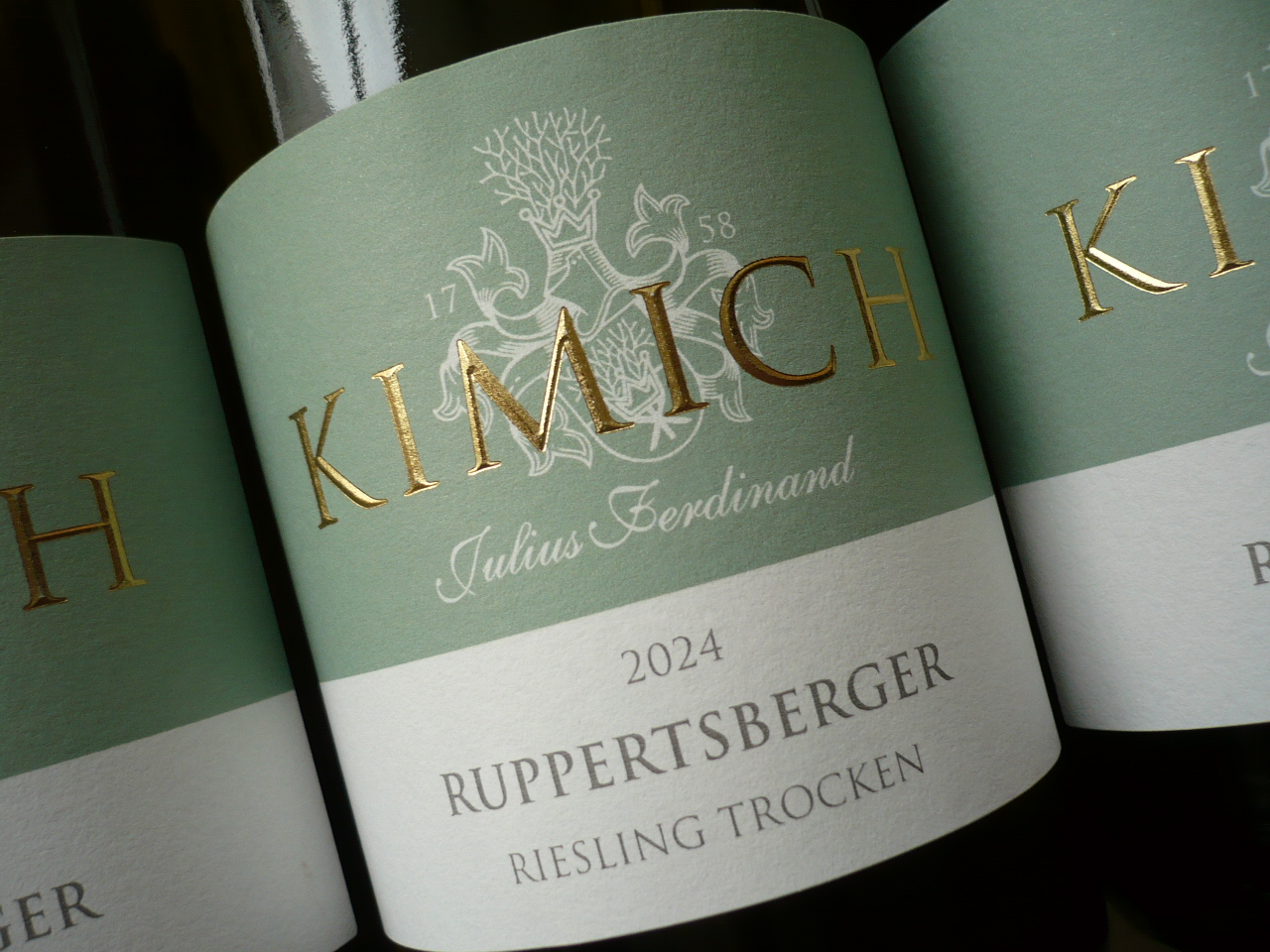 2024er RIESLING Kabinett trocken "Ruppertsberger", Kimich, Pfalz (DE-ÖKO-022) -0,75l-