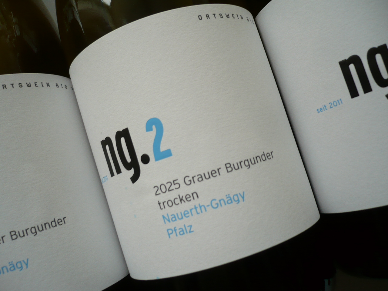 2025er GRAUBURGUNDER "NG.2" trocken, Nauerth-Gnägy (DE-ÖKO-005) -0,75l-