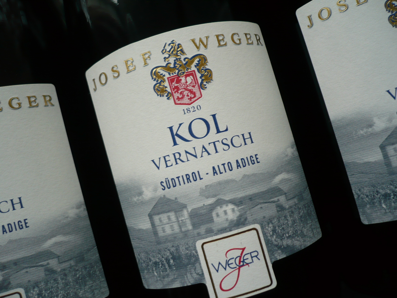 2025er VERNATSCH 'Kol' DOC, Weingut Weger -0,75-