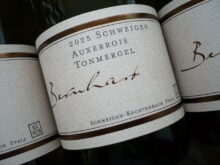 2025er AUXERROIS trocken "Tonmergel", Weingut Bernhart, Pfalz (DE-ÖKO-005) -0,75-