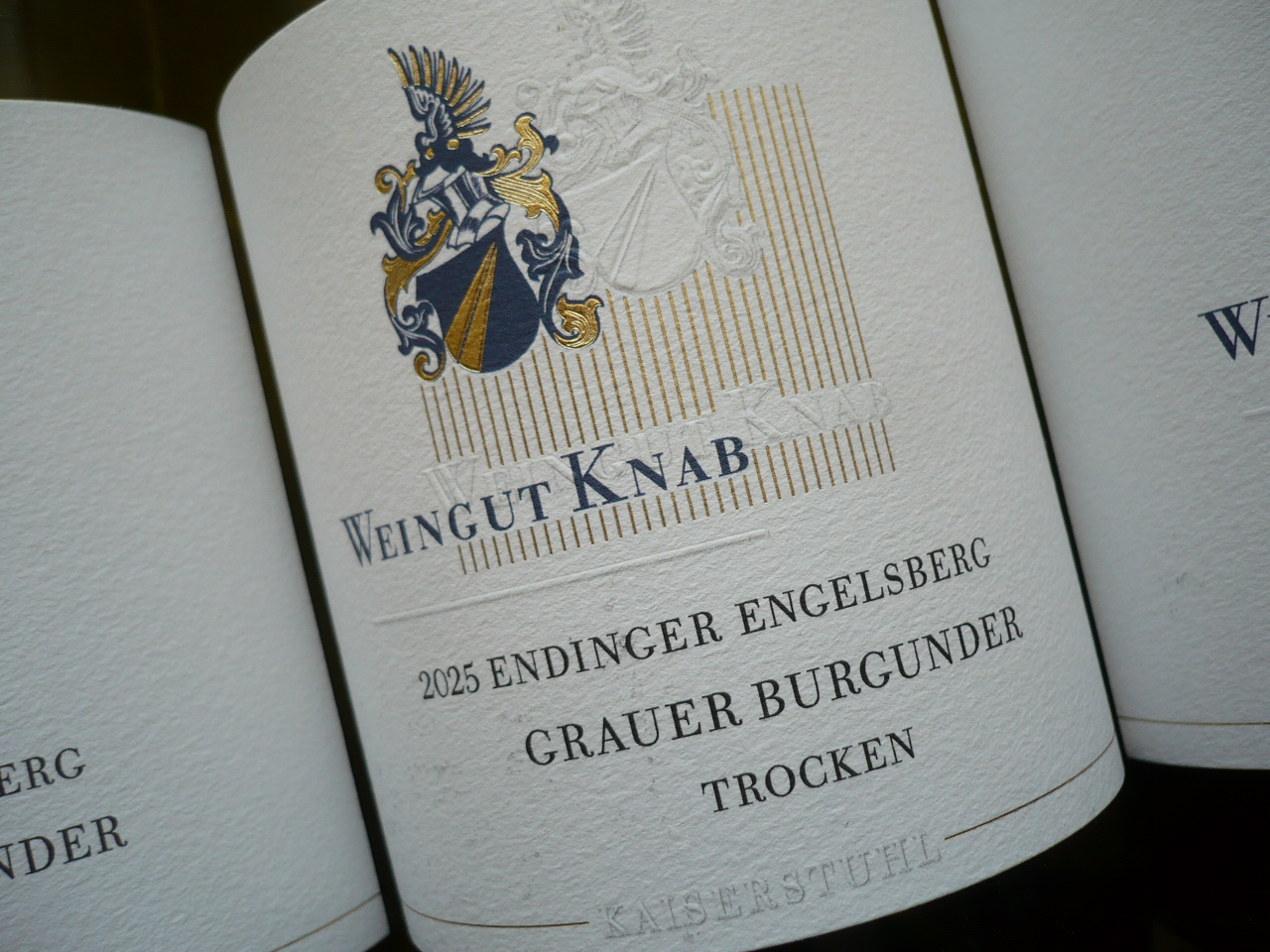 2025er GRAUBURGUNDER Kabinett trocken, Knab -0,75l-