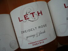 2025er ZWEIGELT ROSÉ young & fresh (AT-BIO-402), Franz Leth, Wagram -0,75-