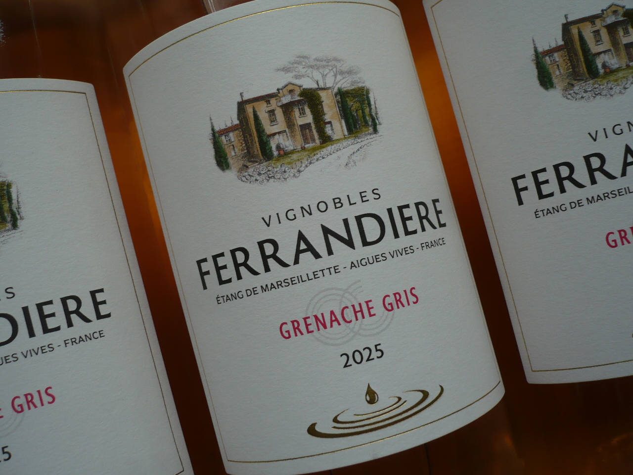 2025er GRENACHE GRIS ROSÉ, Vignobles Ferrandiere igp, -0,75l-
