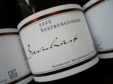 2022er SPÄTBURGUNDER VDP Gutswein trocken, Bernhart (DE-ÖKO-005) -0,75l-
