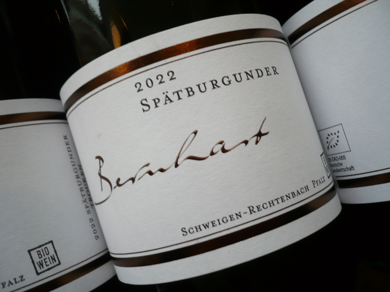 2022er SPÄTBURGUNDER VDP Gutswein trocken, Bernhart (DE-ÖKO-005) -0,75l-